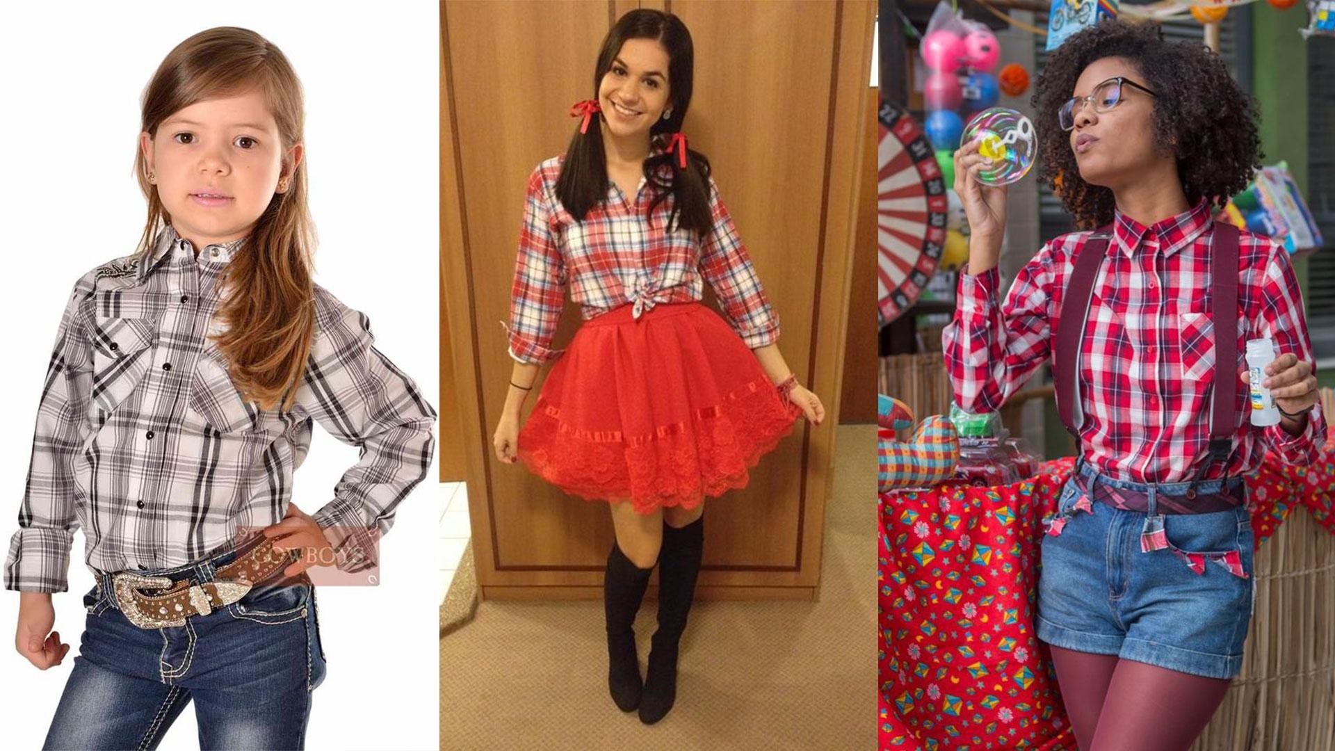 LOOKS DE FESTA JUNINA